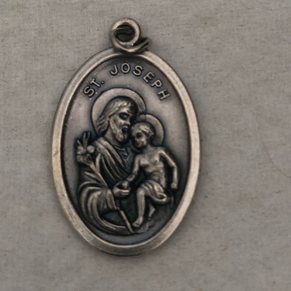 Saint Joseph Medal, 7/8“ High